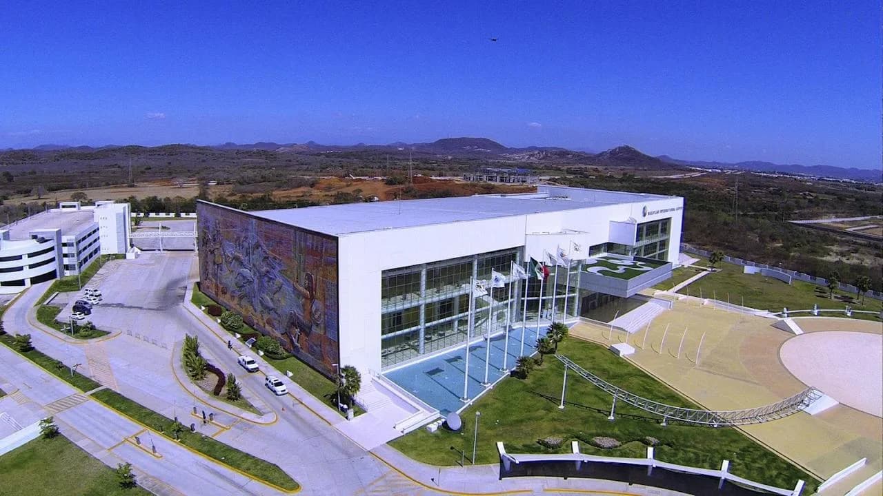 Vista aérea del Mazatlán International Center